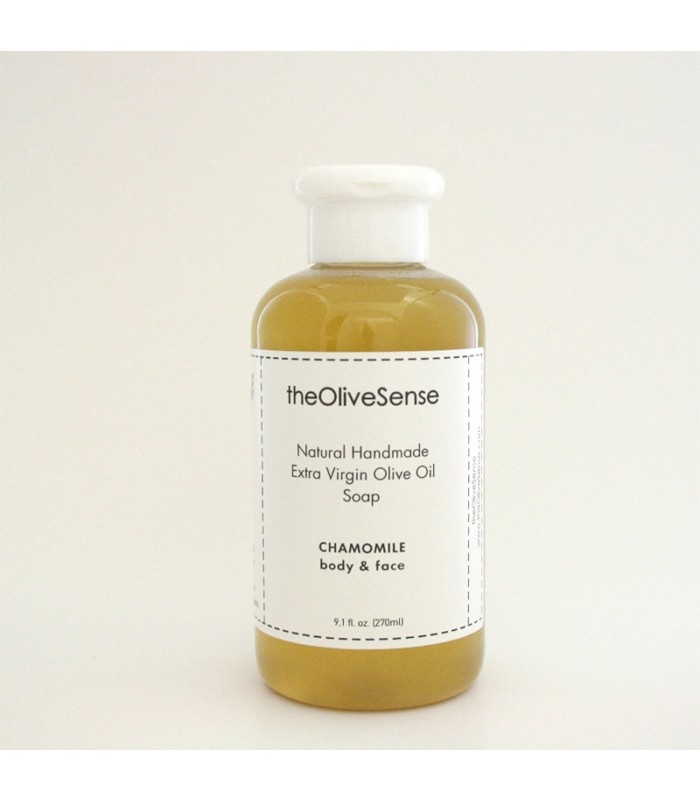 TheOliveSense Flüssige Olivenölseife mit Kamille, 270ml