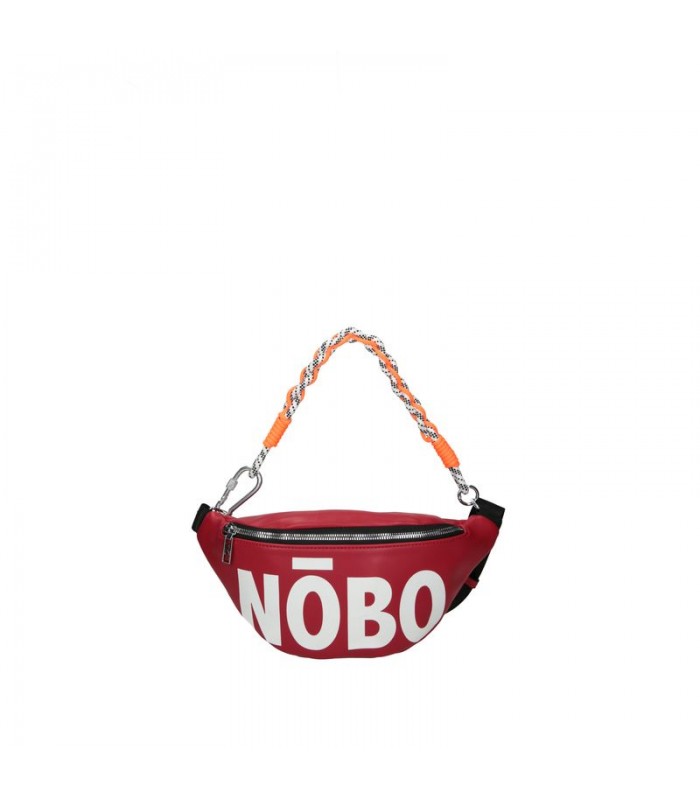 Rote Nobo-Niere mit großem Logo-Aufdruck