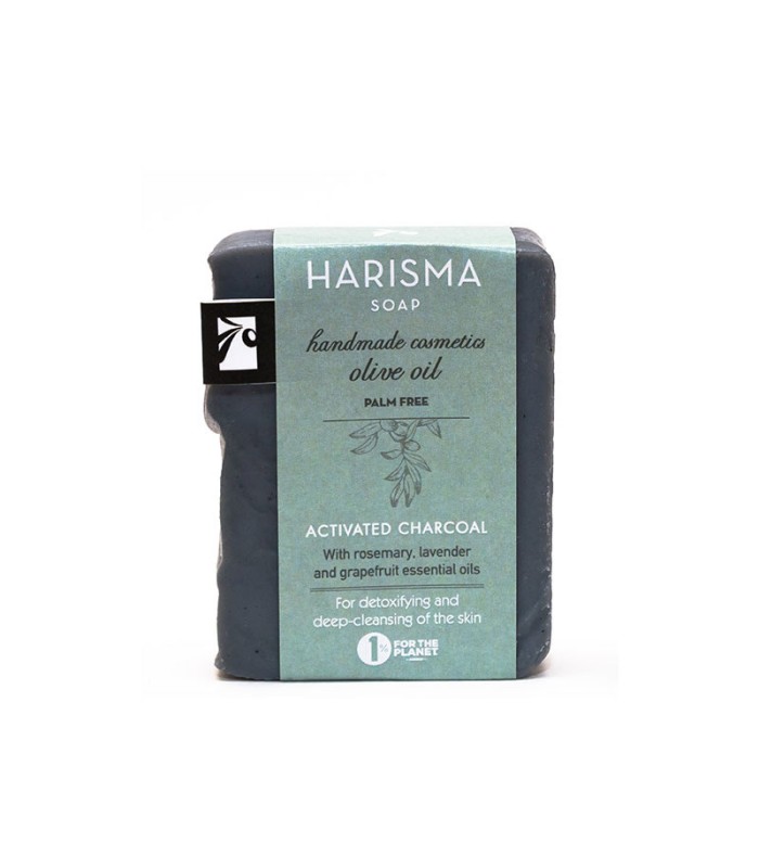 Olivenölseife Aktivkohle - Harisma - 100g