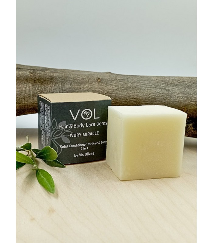 Conditioner - für Haare und Körper - 70 g - mit Aloe Vera und Vitamin E - VisOlivae