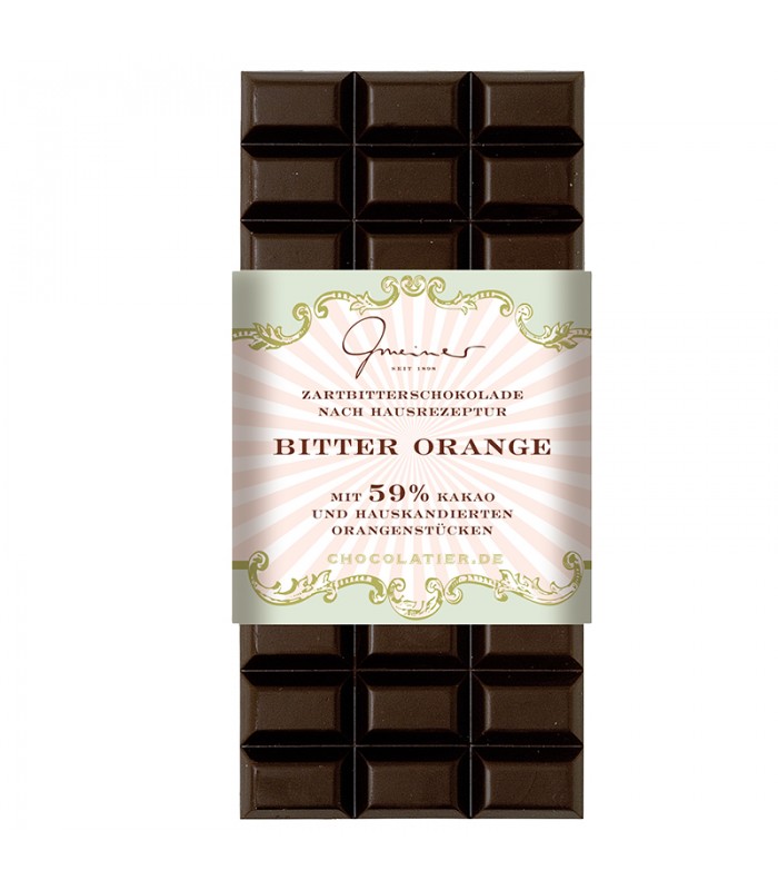 Schokolade Bitter-Orange