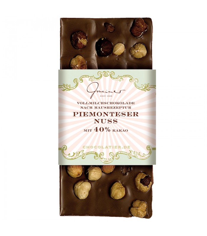 Schokolade Piemontester Nuss